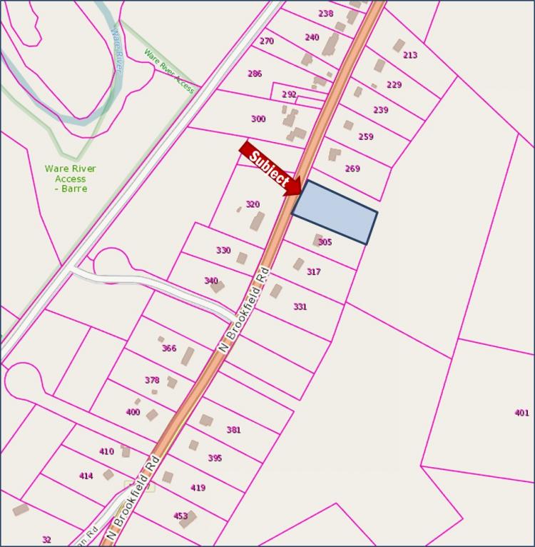North Brookfield Rd (Map ID G-36), Barre, MA